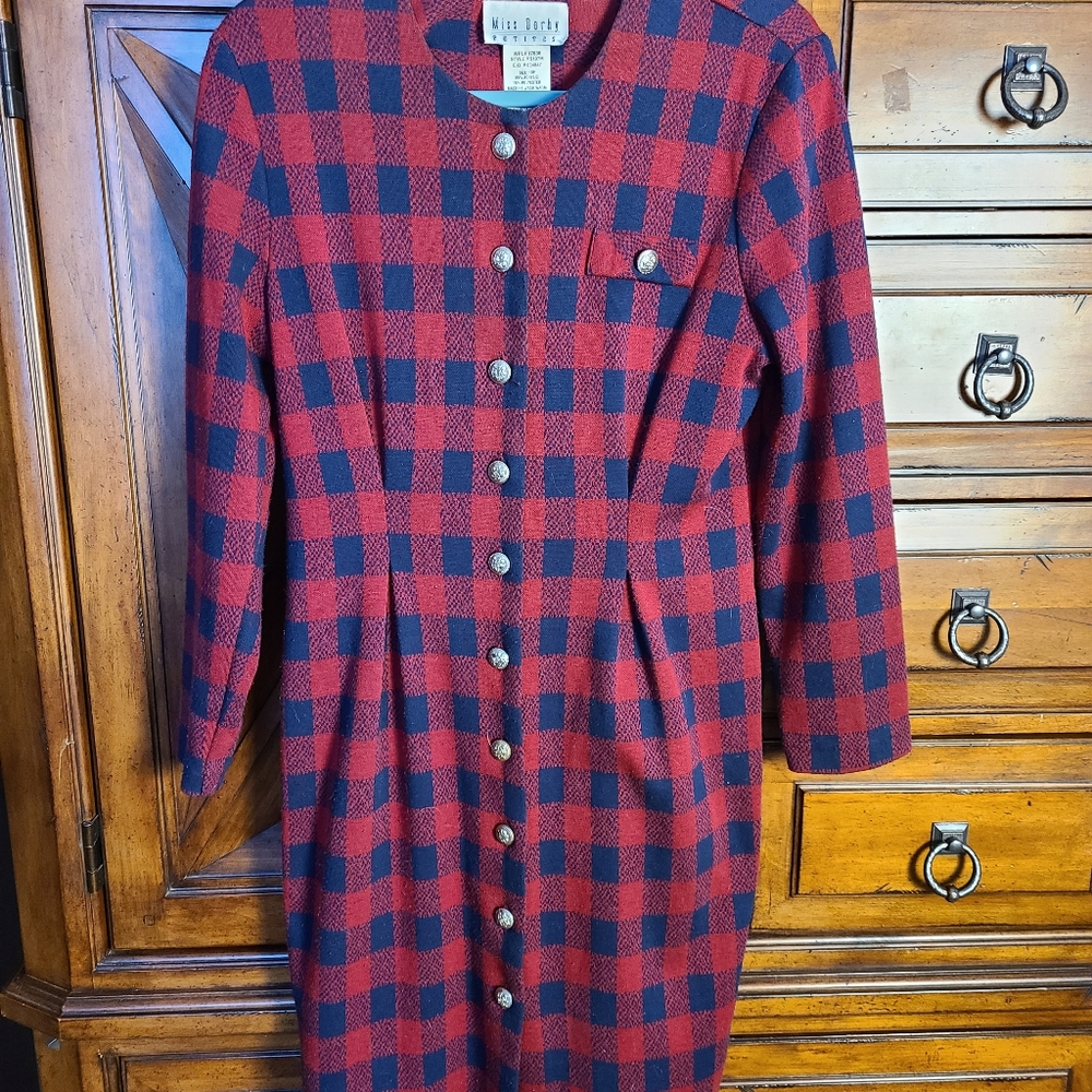 Plaid coat